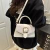 One shoulder messenger bag high sense spring and summer new light luxury simple fashion personality casual temperament handbag women
