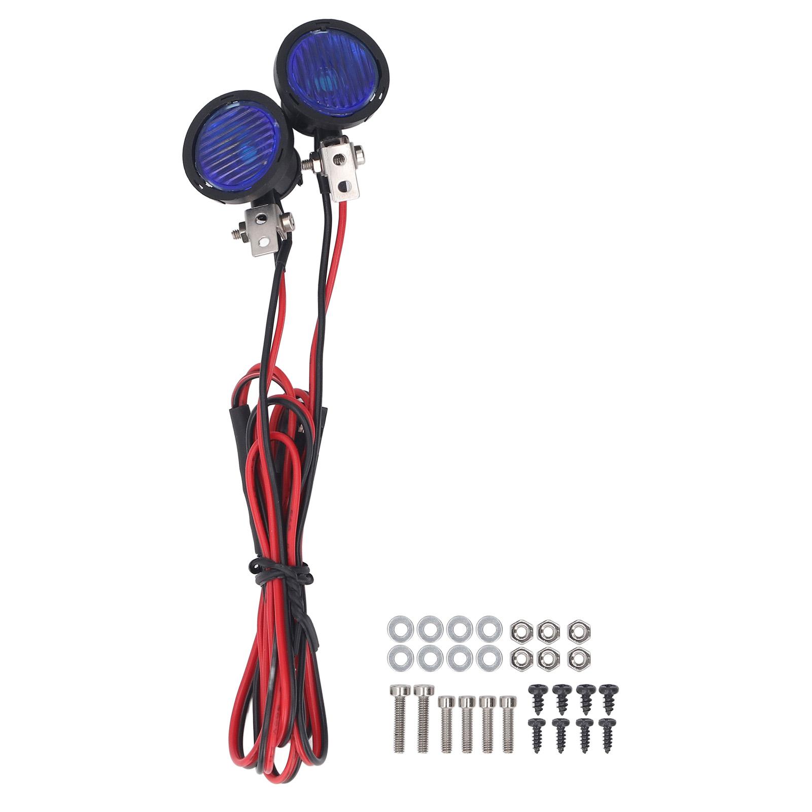 

Автомобільний передній прожектор для RC для SCX10 90046 для Redcat 2 світлодіоди високої яскравості для RC фар для