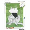 5D Diamond Painting Kits Cute Frog Full Round Drill Crystal Rhinestone DIY Art Craft for Home Wall Decor Decoration Gift