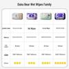 dukaxiong Baby & Kids Unscented Hand & Mouth Wet Wipes
