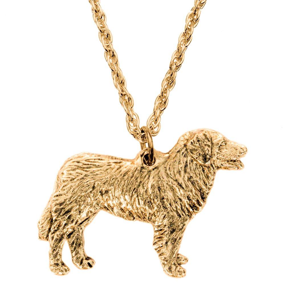 Leonberger British-made Art Dog Pendant Necklace Collection