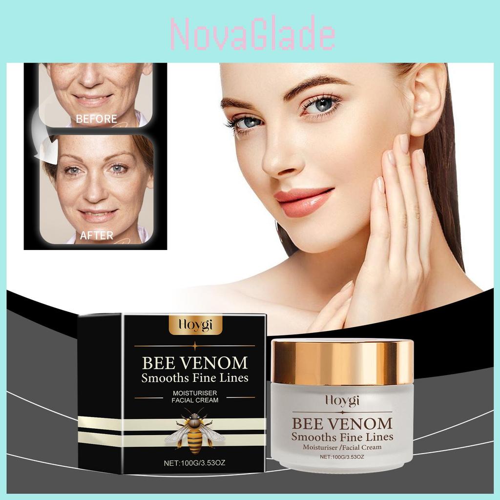 Hoygi Bee Venom Moisturizing Cream For Hydration And Wrinkle Reduction 100g