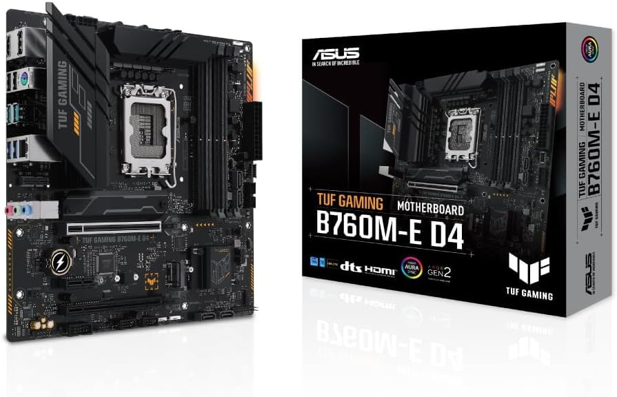 

GAMING D4 Intel generation CPU compatible LGA1700 B760 DDR4 mATX motherboard B760M-E 14th/13th/12th [item]