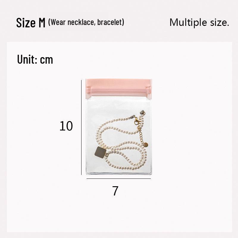 Portable Anti-Oxidation Jewelry Storage Bag for Ornaments, Earrings, Studs, Rings, and Necklaces