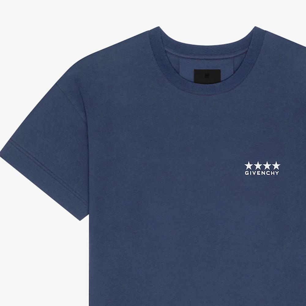 Givenchy Logo Printed Crewneck T Shirt BM71JA3YJ5-402