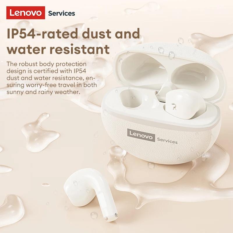 Original Lenovo LE223 Gaming Wireless Bluetooth 6.0 Headphones HiFi Stereo Sound Earbuds 30H Battery Life Waterproof Sport Earphones