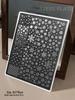 Placas de Estampación para Uñas - Texturas de Estrellas, Puntos, Líneas, Cuadrícula y Encaje