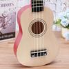 Artibetter 21 Inch Ukulele Guitar Ukulele Interesting Introductory Beginner Starter Musical Solid Wood Instrument Model (Burley Wood)