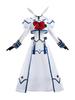 Miccostumes Adult Magical Girl and Vest Outfit and Moe Cosplay Costume for and Ghost White Women's Anime/Game Top, Skirt, Set, Cool, Cute, Costumes,