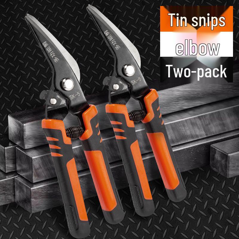 Multifunctional Stainless Steel Tin Snips for Aluminum Composite Panels and Steel Keel Ceilings