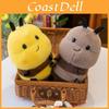 Cute Bee And Ladybug Plush Toys Soft Stuffed Animals Gift For Children