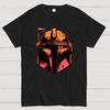 Mandalor Helmet 100% Cotton Summer Casual Cool Loose T-Shirt