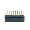 10pcs/set Dental High Speed Burs Dental Diamond Burs Drill for High Speed Handpiece Dentist Polish Tool