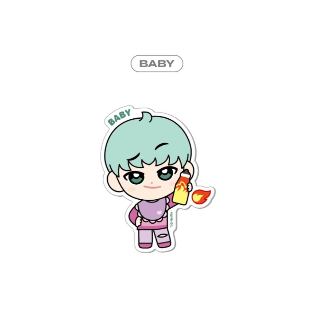 KPOP Demon Hunters Official Goods Collection | Big Sticker