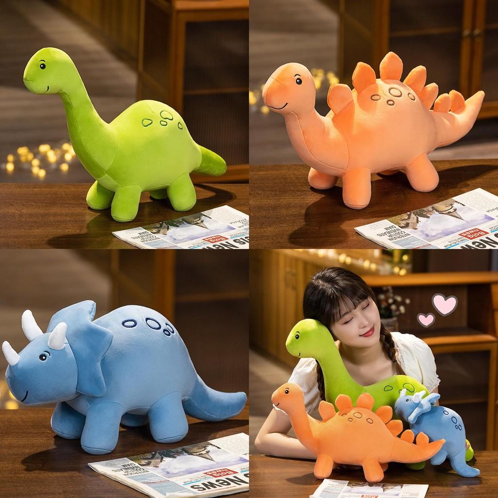 Dinosaur Plush Toy Triceratops Pillow For Kids Baby Birthday Gift Soft Plush Doll