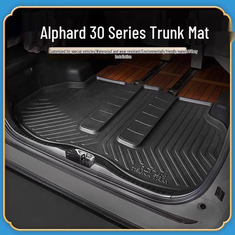 TPE Floor Mats for Toyota Alphard (15-24) RHD & Vellfire LHD New 30 Series - Front/Middle Rows Body Kits