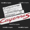 Set di emblemi per Porsche Cayenne più vecchie: Include Emblemi Cayenne, Turbo e Cayenne S con Logo Inglese Adesivi per Auto