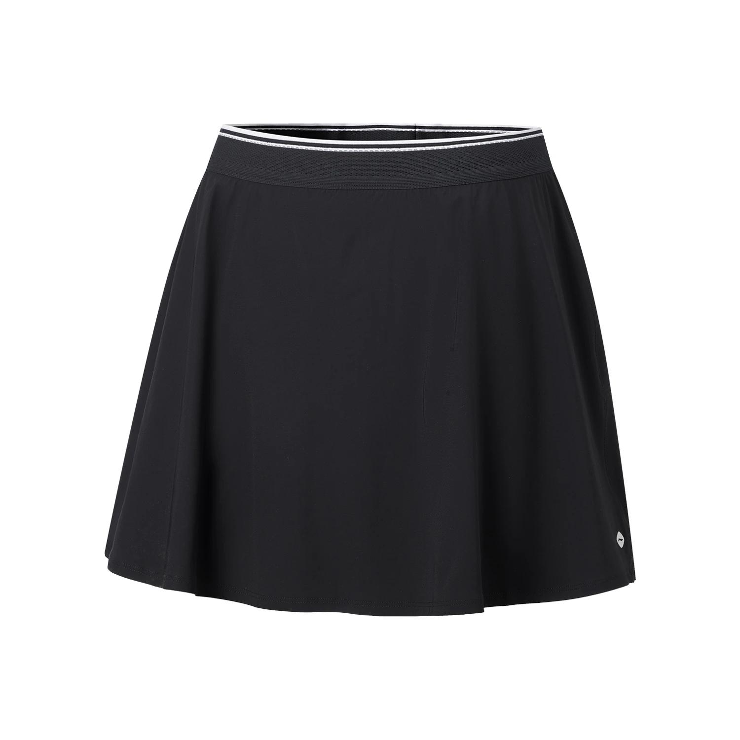 Li-Ning Color Block Simple Versatile Soft Casual Skirt Women skirts ASKW148-1 S