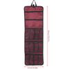 Purple Red Nylon Outdoor Rock Ice Climbing Mountaineering Equipment Storage Bag Quick Hanging Pouch
