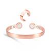 Simple Magnetic Energy Wristband Comfortable To Wear Cuff Bracelets  Daily Use