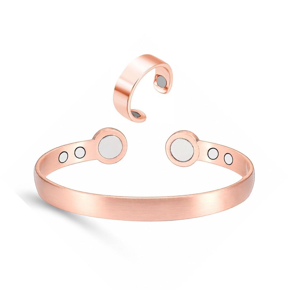 Simple Magnetic Energy Wristband Comfortable To Wear Cuff Bracelets Daily Use