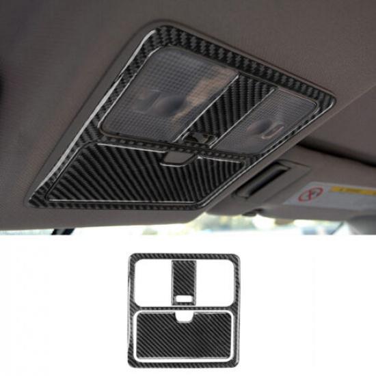 Carbon Fiber Interior Reading Light Panel Cover Trim For Nissan 350Z 2006-2009