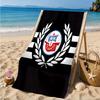 FC Hansa Rostock Wappen Design Strandtuch, Schnelltrocknend, Pflegeleicht, Geeignet für Fitness und Strandurlaub, Sport-Essential