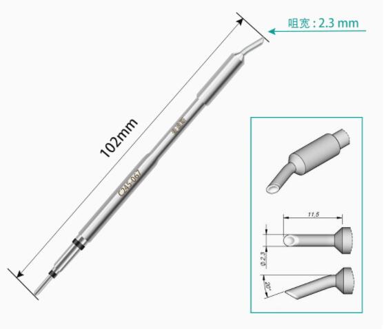 WOZNIAK C245 Constant Temperature Electric Soldering Iron Tips for Iron Soldering Station Heating Core Replacement Head