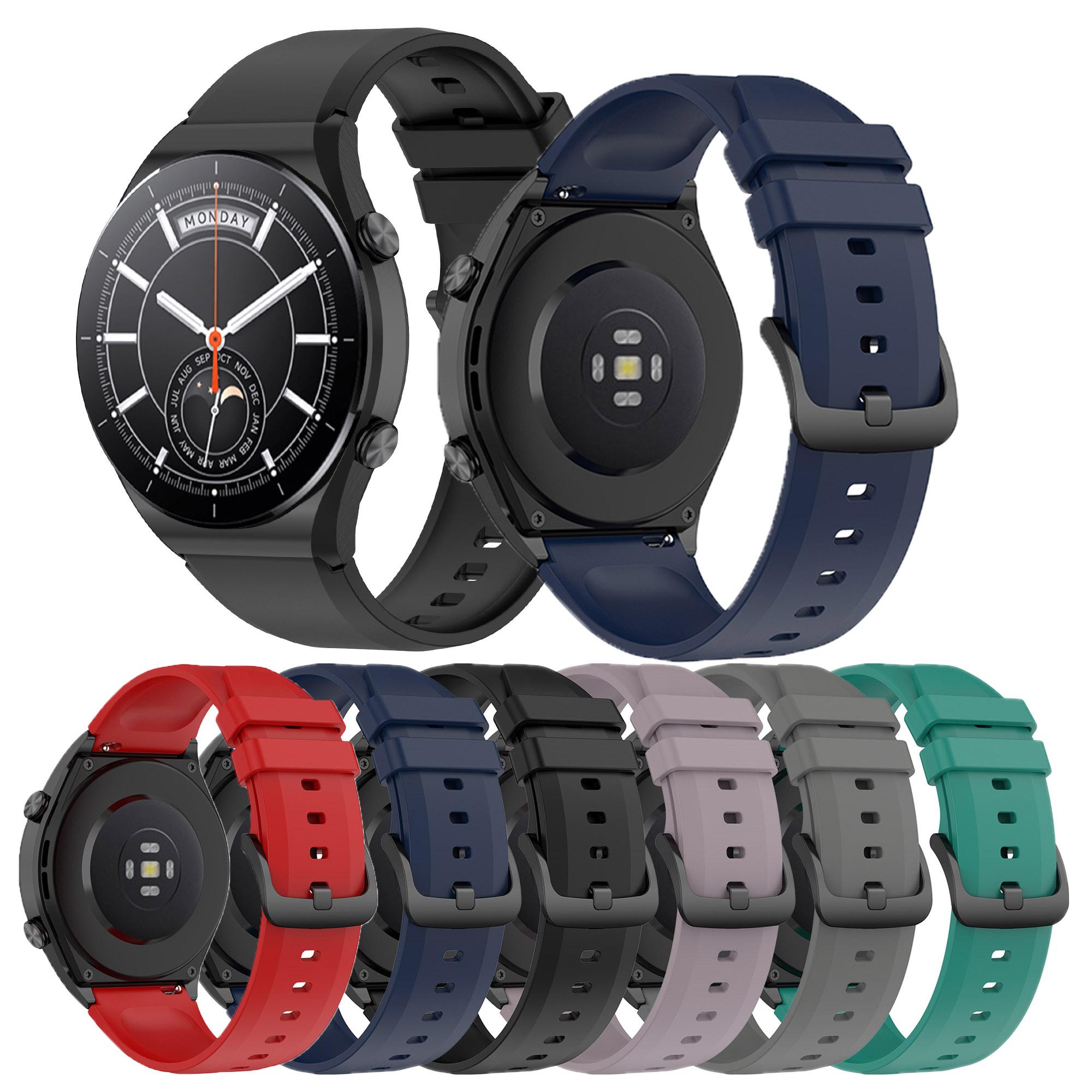 

22MM Silicone strap watchband for Xiaomi watch S1 Amazfit GTR 2 47mm Wristband For Huami Amazfit 2S correa smart watch Bracelet For Xiaomi watch S1