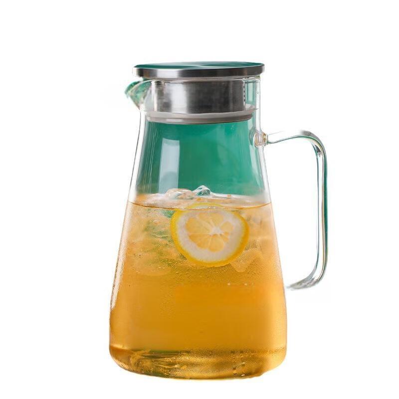 Heat-Resistant Borosilicate Glass Water Pitcher