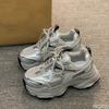 Spring Autumn Fashion versatile Shoes Platform Women Sneakers Ladies Thick Sole Tennis Vulcanized Shoes Casual Non slip Flat