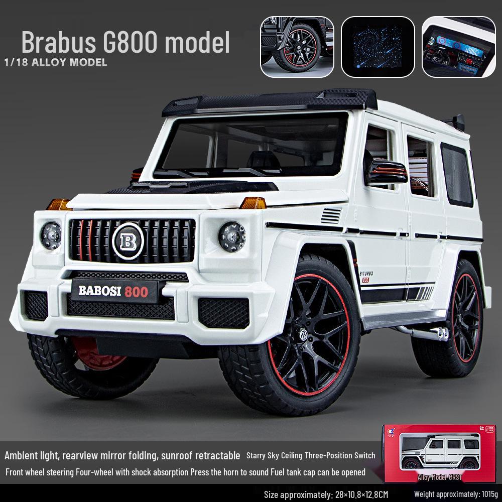 Authentic 1:18 Land Rover Range Rover Alloy Car Model - Fashionable Blind Box Ornaments