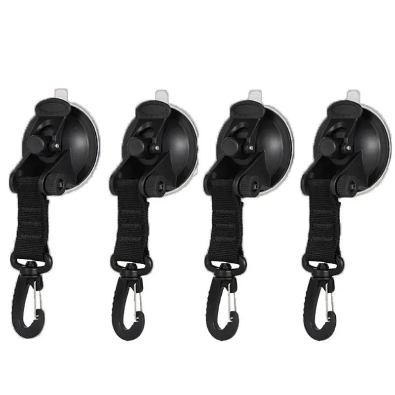 Outdoor Camping Car Tent Suction Cup Buckle Portable Suction Cup Hook Tent Hook Sun Protection Rain Cover Car Window Suction Cup