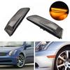 Sequential Switchback LED Side Marker Signal Lights For 03-07 Infiniti G35 Coupe