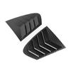 1 P  Rear Window Louver Left Right Scratch Resistant Side Window   Vent Louvers Scoop Cover Blinds for 5 Series F10 2011 to 2017