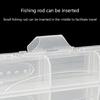 Outdoor Fishing Tool Box Portable Fishing Tackle Box Fishing Tool Baits Lures Box Double Sided Baits Lures Organizers