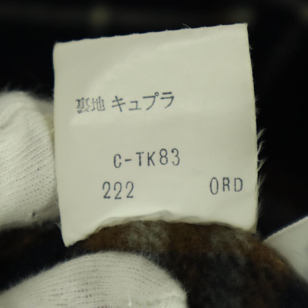 Burberrys Långärmad Dubbelknäppt Ulljacka 7AP Marinblå C-TK83 Dam Begagnad