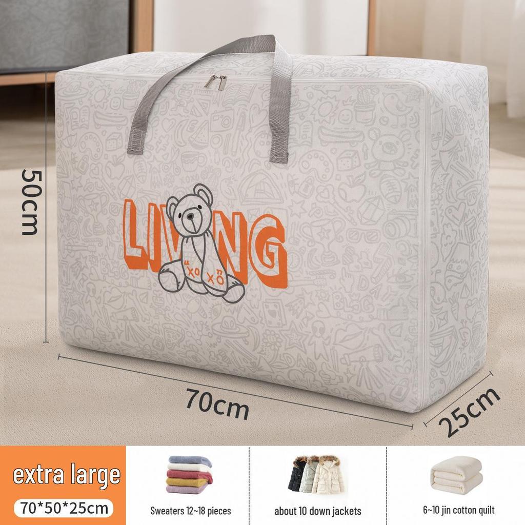 Large Capacity Woven Storage Bag for Travel & Home
