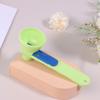 Coffee Scoop Funnel Measuring Spoon With Longer Handle Powder Scoop Reusable Sliding Design Coffee Spoon Kitchen Gadgets