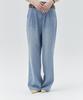 Kirsh Plain Cool Wide Fit Denim Pants [Light Blue]