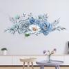 Living Room Wall Sticker Moistureproof Mural Peony