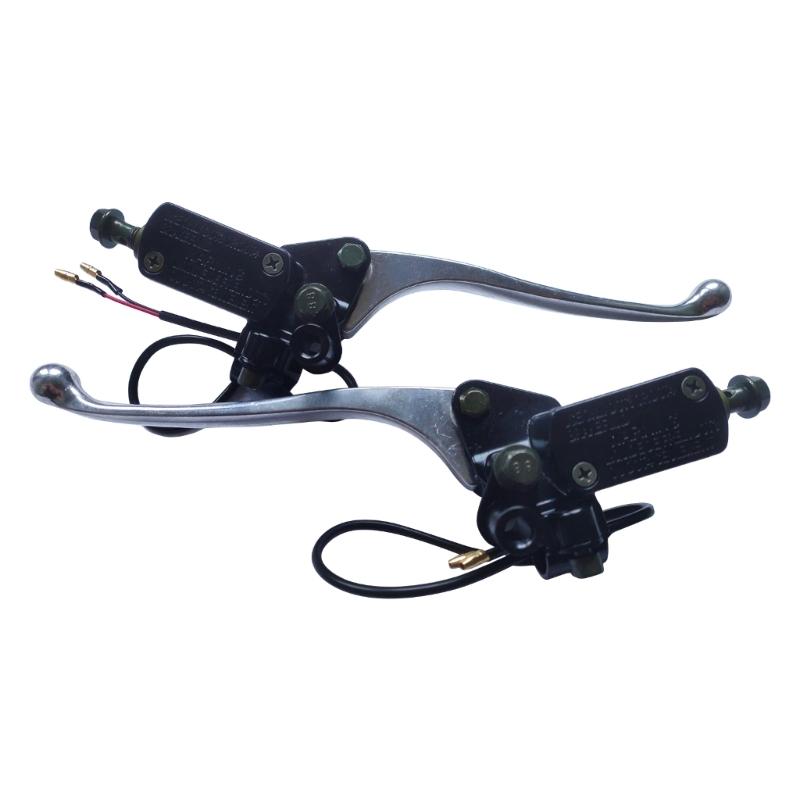 Front Cylinder Hydraulic Brake Lever Right Left Universal for Electric Bike Motorcycle Motocross Aluminum Clutch Pump