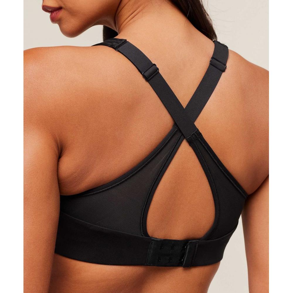 Gymshark Alpha High Support Sports Bra Black B9a7j Bb2j