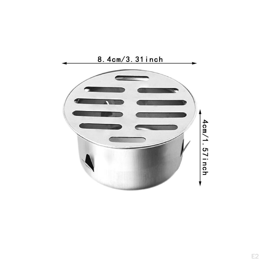 Circular Drain Grate Cover, Floor Filter for Kitchen And Outdoor Use