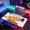 Custom Name Personalized Garfield Pattern Mousepad, Laptop PC Desk Mat, Decorative Desk Mat for Home Keyboard Pad Gift