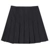 Women's Summer High Waist A-line Pleated Skirt - College Style Ice Silk Midi Skirt