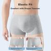 BADIGAO Disposable Men's Boxer Briefs, Plus Size, Graduation Season Travel Portable Sterilized Comfortable No-Wash Shorts, 2XL Size