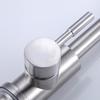 TLXT Stainless Steel L-Shaped Hot & Cold Kitchen Faucet