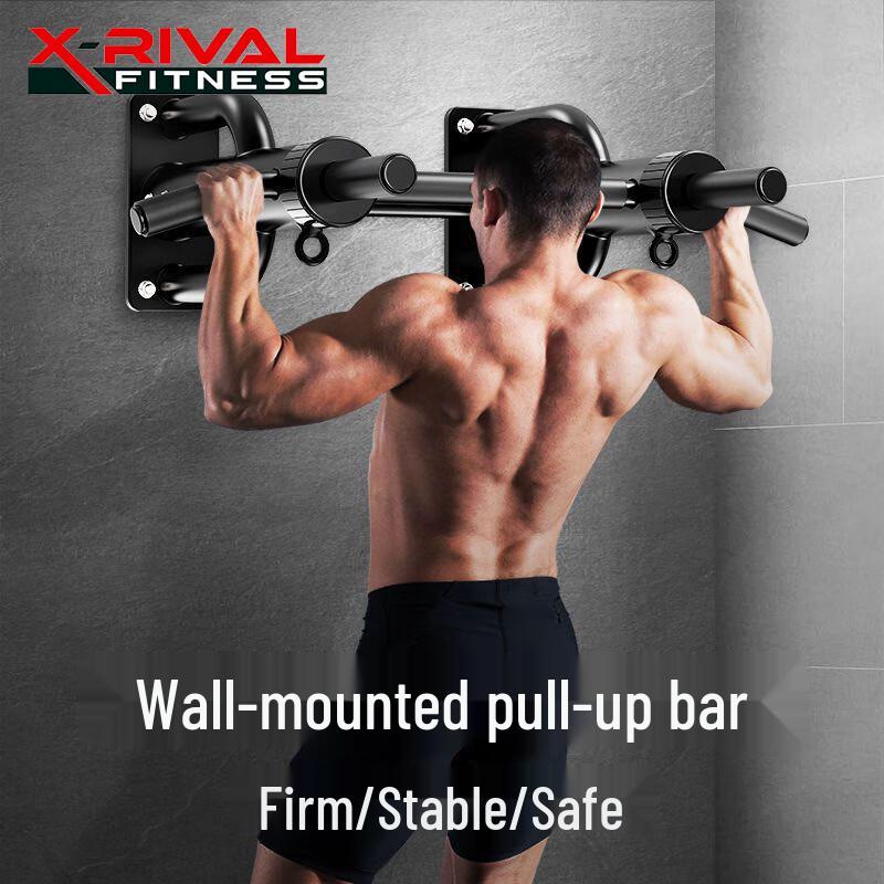 X-RIVALFITNESS Indoor Wall-Mounted Pull-Up Bar