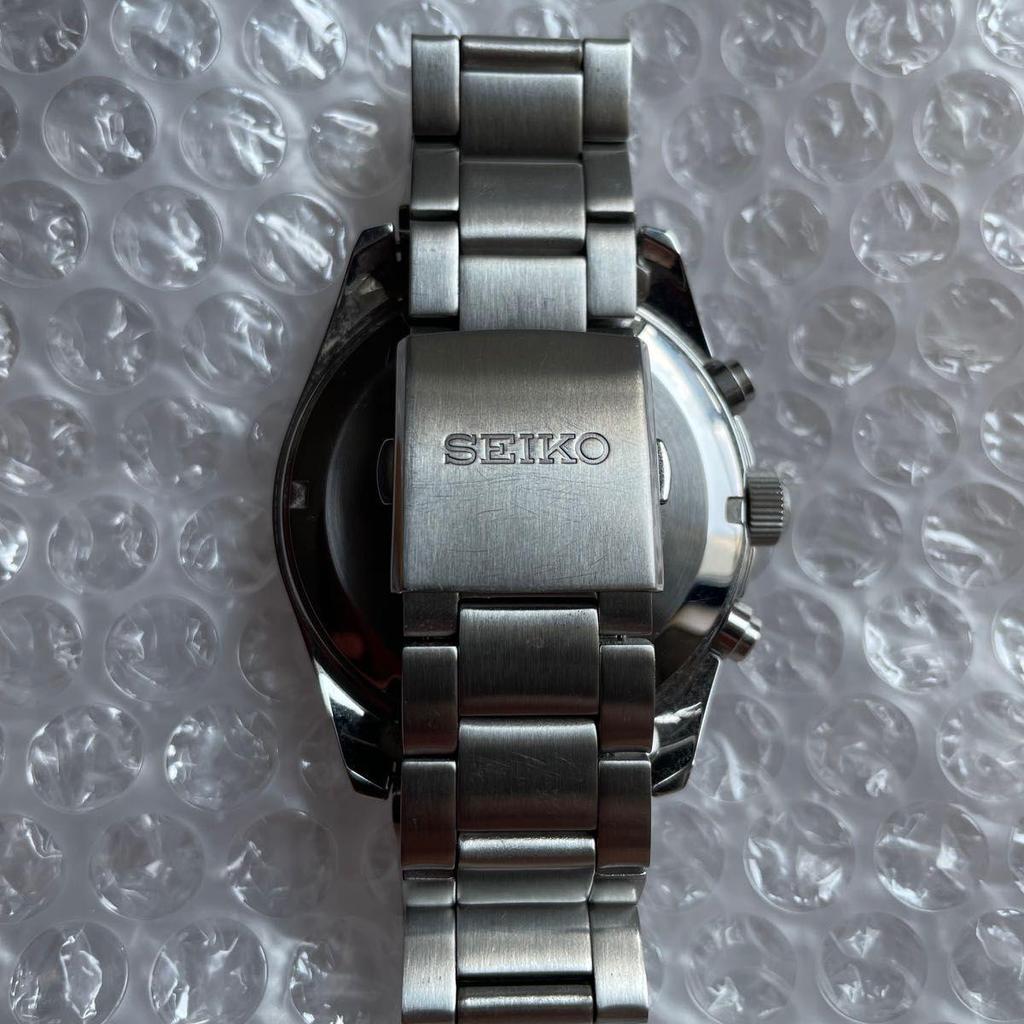 Used SEIKO Watch Men's Chronograph Solar